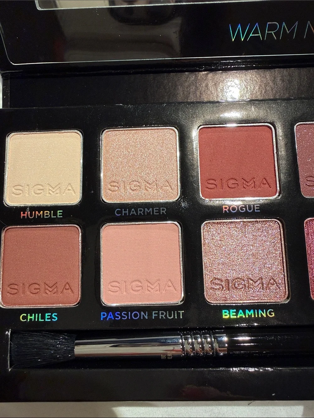 Sigma Beauty Warm Neutrals Eyeshadow Palette - Peach, Gold, Pink & Brown Shades